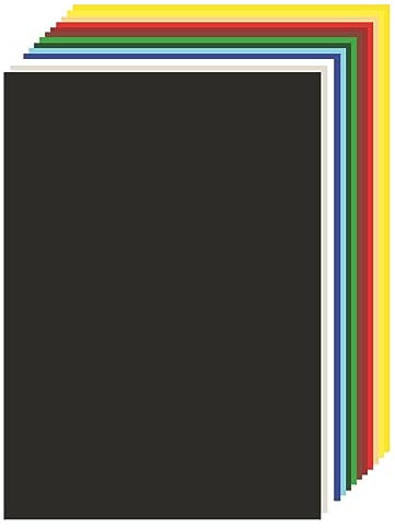 Herlitz Tonkarton weiss 50x70 cm 10 Stk.