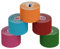 ALPIDEX 5 Rollen Kinesiologie Tape 5m x 5cm Viele Farben Anwendungsbroschüre Elastisch Wasserfest Hautfreundlich Physio Muskel Tape Set, Farbe:bunt
