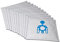 10er PACK MIELE Staubsaugerbeutel kompatibel für MI 150°M 40°M 49°0540°3101°MIELE TYP G/N°479 Filtertüten