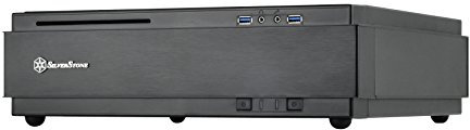 SilverStone SST-ML07B - Milo Boîtier PC Slim HTPC Mini-ITX , noir