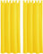 Bestlivings Blickdichte Gardine im 2er Pack mit Schlaufen (140x245 cm/Gelb), in vielen Farben