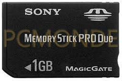 Sony MSX 1GN Pro Memory Stick MB Memory Card