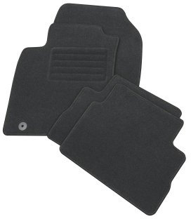 Unbekannt Petex 112857902 Autoteppich Set 4-teilig Grau