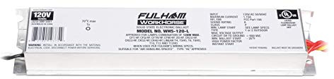 Fulham Lighting WH5-120-L Workhorse 5 Adaptable Electronic Fluorescent Lamp Ballast