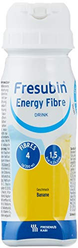 Fresenius Kabi Fresubin Energy Fibre Drink Banane Trinkflasche, 6 x 4 x 200 ml, 1er Pack (1 x 5,5 kg)