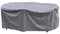 Haushalt International Schutzhülle Abdeckung schwer für Sitzgruppen Gartentische 230x135x70 oval anthrazit 61044