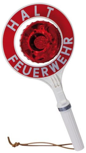 Dönges Anhaltestäbe zweiseitig beleuchtet, Halt Feuerwehr, lang, LED, 218835