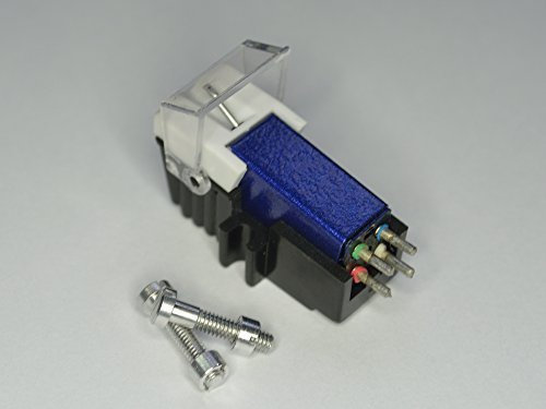 BLU CARTUCCIA e a rombi stilo con il COMPATIBILI fissaggio viti per Gemini SA 2400, SA 600, SV 2200,Giradischi Pickup,puntina