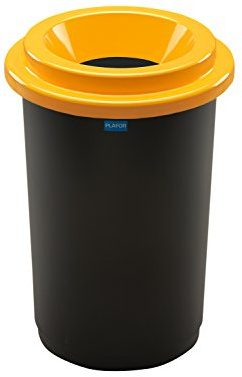 Plafor Eco Sortieren Abfalleimer, 50 l, Gelb