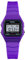 FeiWen Orologi Digitale Piccole Dimensioni Plastica Cassa e Gomma Banda 50M Impermeabili Outdoor Militare LED Elettronico Sport Orologio da Polso Allarme Cronometro (Viola)
