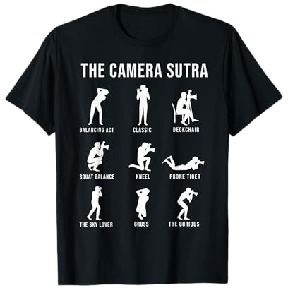 Camera Sutra Funny Photo Poses When Photographing T-Shirt