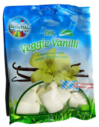 Georg Rösner Vanille-Marshmallows, vegan (90 g) - Bio