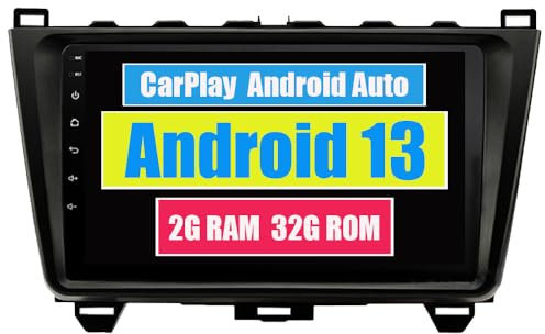 RoverOne Radio del Coche para Mazda 6 2009 2010 2011 2012 2013 2014 2015 con Android Reproductor Multimedia Navegacion GPS Pantalla Táctil Bluetooth Estéreo WiFi USB Mirror Link