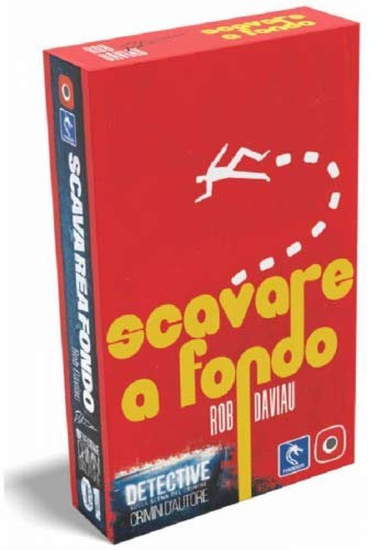 Asmodee Italien – Detektiv am Tatort: Graben a Fondo, Erweiterung Tischspiel Pendragon Game Studio, Edition in Italienisch (0553)