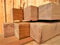 LÄRCHE KANTHOLZ BALKEN PFOSTEN HOLZ BAUHOLZ 80x80mm 240cm LÄNGE (4)