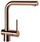 Schock 517000COP Küchenarmatur LAIOS Copper – hochdruck Armatur mit Festauslauf und Standard Norm-Anschlüssen