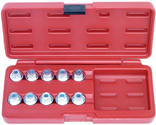 PeTools, 10tlg Felgen-Schloss für BMW Demontage-Werkzeug, Radsicherung Lösewerkzeug