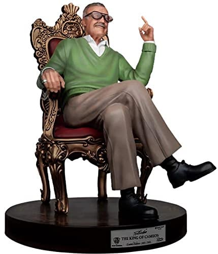 Beast Kingdom Toys Stan Lee Figur Master Craft The King of Cameos, 33 cm