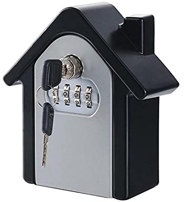 Sparschwein Spardose Sparbüchse Money Box Spardosen Sicherheit Home Durable Aufbewahrungsbox Geldschlüssel Hider 4-Stellig Sicherheit Secret Code Schloss Wandmontierte Kombination Passwort Schlüssel G