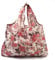 BEEFLYING 3 pz Pieghevole Eco-Friendly Nylon Sacchetti Della Spesa Riutilizzabili Impermeabile Tote Bags Modello Rosa con Sacchetto e Manico Del Sacchetto (52.5x60x0.15 cm)