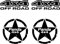 adesivi 4x4 off road e Stella 4x4 compatibile per panda 4x4 Sisley Adventure Trail trekking fuoristrada auto tuning sport suv (NERO)