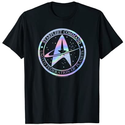 Star Trek Starfleet Command Hologram Fill T-Shirt