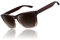 LINVO Sonnenbrille Herren Damen Polarisiert UV400 Klassisch Retro Eckig Sonnenbrille Verspiegelt für Fahren Angeln CAT 3 CE