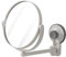 IKAAR Miroir grossissant double face 1X/3X – Miroir mural pivotant de salle de bain avec ventouse – Vanité ronde réglable pour le rasage et le maquillage