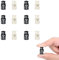 12PCS Spring Toggles for Cord, Drawstring Rope Paracord End Tents Lanyard Craft