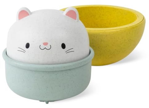 Tiger Tribe: Rocking Roller Cat - 2-in-1 Versatile Toy: Wobble Animal Converts to Racer, Zoom Across The Floor, Battery Free, Kids & Toddler 18mo+
