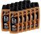 FA Men Duschgel Dark Passion (12x 250ml), 2in1 für Körper & Haar, mit dem maskuliner Duft von verführerischem Sandelholz & orientalischen Gewürzen, milde und vegane Formel