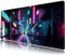 Cyberpunk Desk Mat Purple City Streets Desk Pad Japanese Tokyo Large Gaming Mouse Pad XL Cool Anime Mousepad Extended Keyboard Mat Laptop Desktop Mouse Mat 31.5''X11.8'' Deskmat
