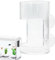 Fukamou Tube d'alimentation pour Poissons, mangeoire pour Poissons Betta | Tube d'alimentation Transparent pour crevettes - Mangeoire Transparente pour Aquarium, Distributeur de Nourriture pour