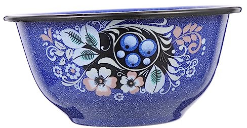 Milisten Mexican Clay Plate Ceramic Noodle Bowl Lid Delicate Soup Bowl for Daily Use