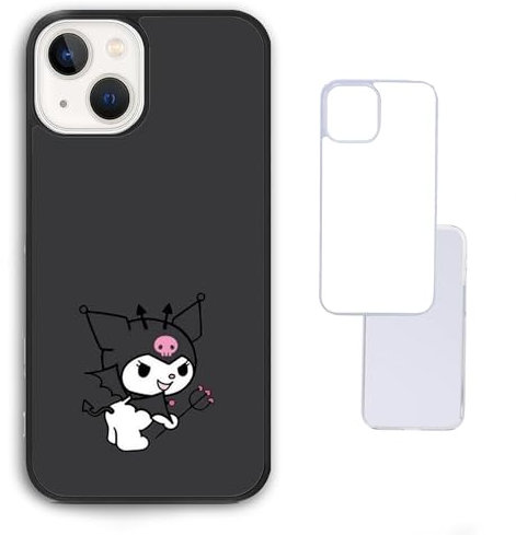 Pink Kuromi Villains My Hello Melody Y2K Aesthetic Personalised name custom iPhone SE 2020 6 7s 7 8 plus 11 X XS max XR 13 pro 12 mini Black Clear White Compatible Case Casing Hard Photo Image