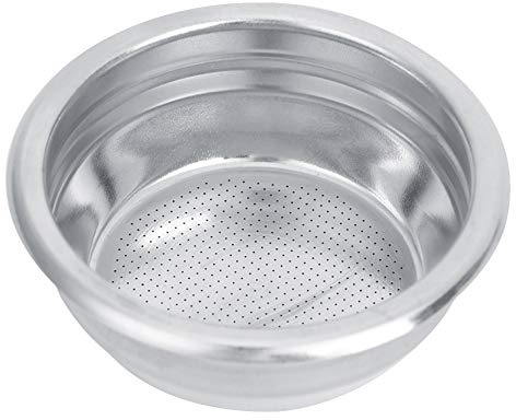 Haosie 58mm Portafilter, Coffee Machine Filter, Bottomless Portafilter, Coffee Machine Accessories Basket, Filter Cup Double
