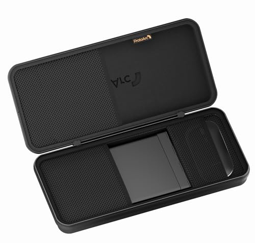 ProtoArc Travel Foldable Keyboard Case, Hard Shell Portable Keyboard Carrying Cases, Compatible with Foldable Keyboards XK01/XK01 TP/XK01 Plus & Keyboard Mouse Combo XKM01, Only Case