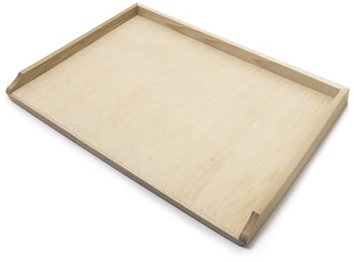 HolzFee Backbrett Auswahl 70 x 49 cm oder 56 x 48 cm Holz Nudelbrett Backunterlage (70 x 49 cm)
