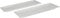 Mäser, Serie Trendy Line, Teller rechteckig 38 x 13 cm, im 2er-Set, Weiß