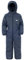 Trespass Kids Youths Dripdrop Padded Waterproof Rain Suit - Navy - 3-4 Yrs