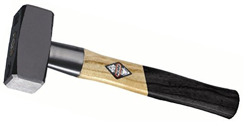 Picard 0040312-1250 Fäustel DIN 6475 mit Hickorystiel, 1250 g