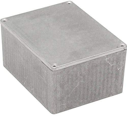 Hammond 1590PP Diecast Aluminum Enclosure with P.C. Board Mounting Ribs - Inches (4.76 x 3.74 x 2.24) mm (121mm x 95mm x 57mm)