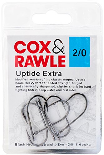 Cox & Rawle Up Tide Extra Hook - Black, Size 2/0