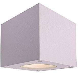 Deko-Light LED Wandleuchte Cubodo Außenleuchte, 220-240V AC/50-60Hz, 6W, IP54, 3000K, weiß EEK: B