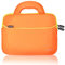 mCoque qualità Neoprene Sleeve per 10,1 ASUS Transformer Book T100HA / T100TAF / T100T / T100TA / T100TAL / T100TAM Serie 2-in-1 portatile ultraportatile con manici e tasca porta accessori (Arancione)