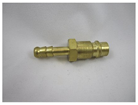 Fiche à air comprimé avec embout de tuyau 6 mm.