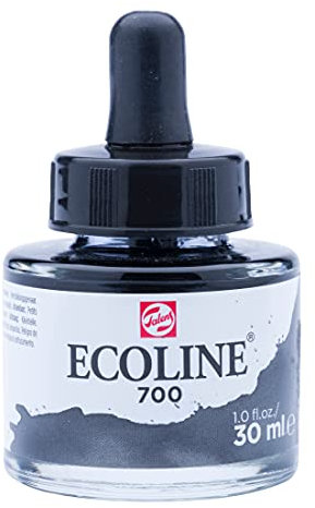 Ecoline Flüssig-Aquarellflasche 30 ml Schwarz 700 (11257001)