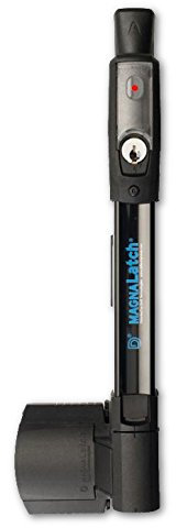 D&D Lockable Top Pull MagnaLatch Series 3 Gate Latch with Electronic Alarm - Top Pull with Alarm