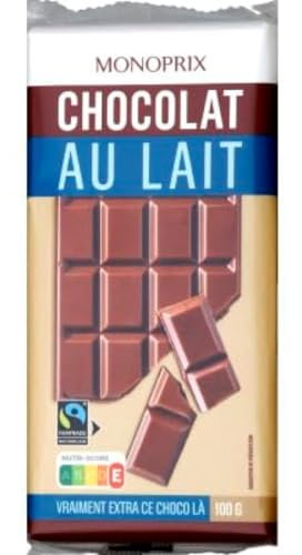 Monoprix Chocolat lait extra-fin - Les 3 tablettes de 100 g