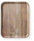 HENDI Serviertablett, Tablett, Melamintablett, mit Holzoptik Druck, Geschirrspülmaschinengeeignet, Sehr Resistent gegen Chemikalien, Flecken und Kratzer, Melamin, 330x430mm, Eiche dunkel